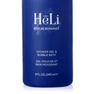 HēLi - Shower Gel & Bubble Bath.        SHOWER GEL & BUBBLE BATH